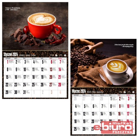 KALENDARZ A3 VD.18 WIELCY MISTRZOWIE IMPRE PAN KAL