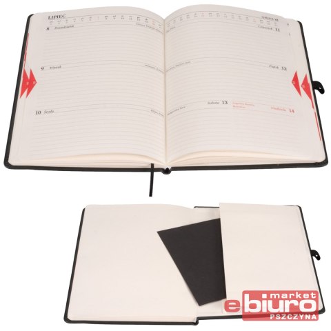 KALENDARZ MEMO A5 TDW NIEBIESKI ANTRA