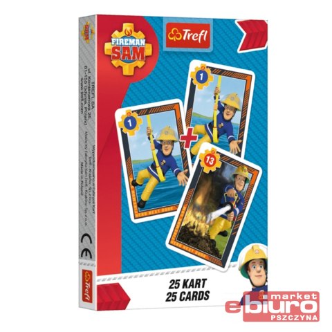 KARTY PIOTRUŚ - STRAŻAK SAM 08480 TREFL