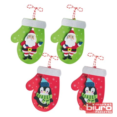 KREATYWNA ZAW. Z PIANKI Z MAGN. RĘKAWICE 4SZT