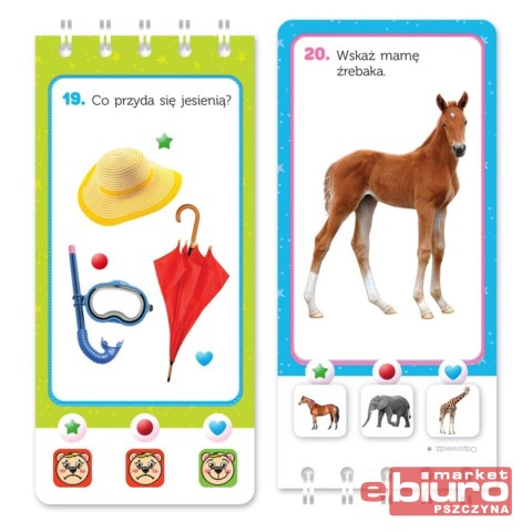 MAGICZNY QUIZ Z RYBKĄ DOTKNIJ I SPRAWDŹ 4-5 LAT