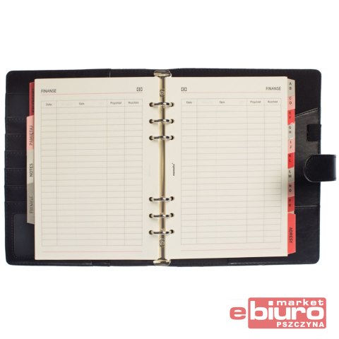 ORGANIZER MEMOFIX A5 CZARNY ANTRA