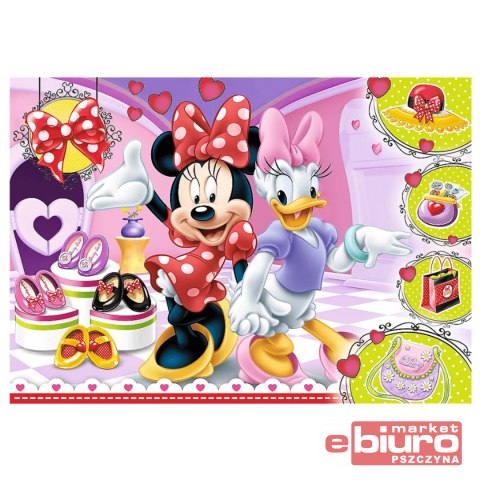 PUZZLE 100 GLITTER MINNIE I BŁYSKOTKI TREFL