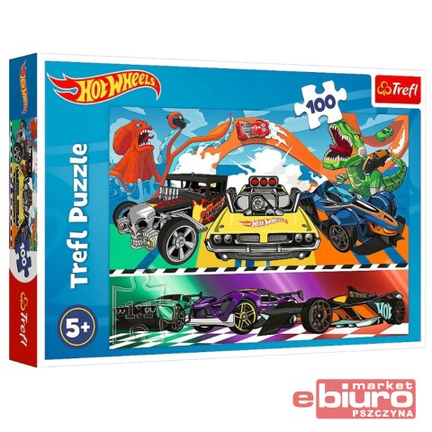 PUZZLE 100 PĘDZĄCE SAMOCHODY 16466 TREFL