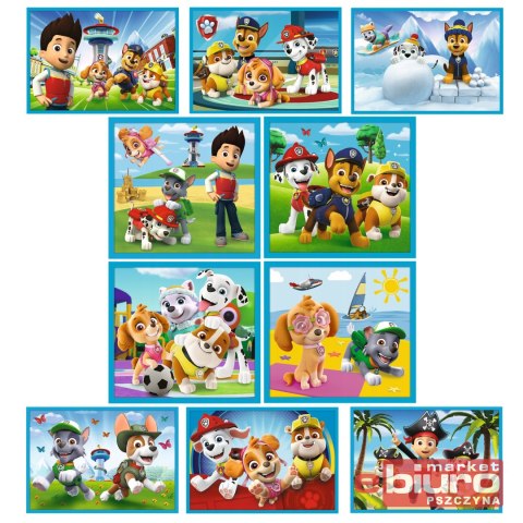 PUZZLE 10W1 NIEZAWODNA DRUZYNA PSIEGO PATROLU