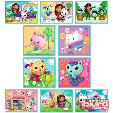 PUZZLE 10W1 W ŚWIECIE GABI 96003 TREFL