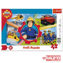 PUZZLE 15 RAMKOWE DZIEŃ STRAŻAKA SAMA 31351 TREFL