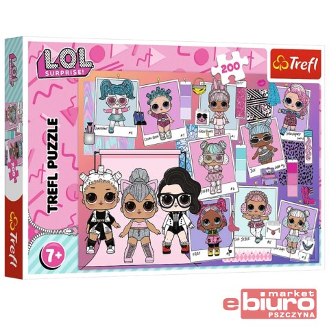 PUZZLE 200 SŁODKIE LALECZKI MGA LOL SURPRISE TREFL