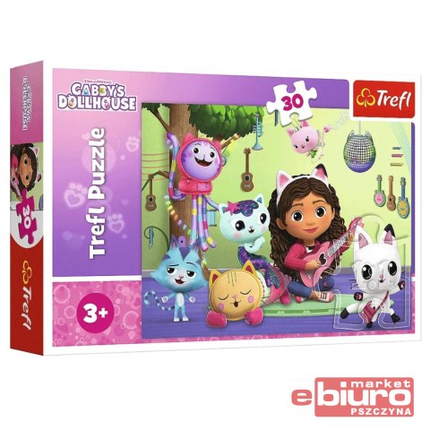 PUZZLE 30 GABI I JEJ UROCZY DOMEK 18301 TREFL