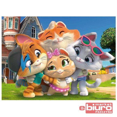 PUZZLE 30 PRZYJAŹŃ W KOCIEJ KRAINIE 18288 TREFL