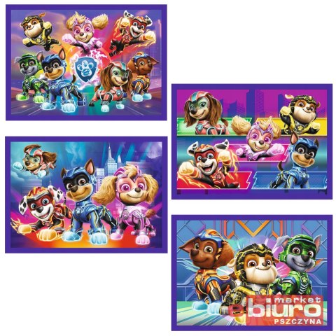 PUZZLE 4W1 BOHATEROWIE NA RATUNEK 34621 TREFL