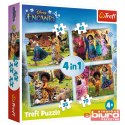 PUZZLE 4W1 NASZE MAGICZNE ENCANTO 34615 TREFL