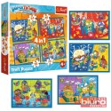 PUZZLE 4W1 SUPER AKCJA 34390 TREFL