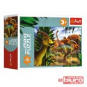 PUZZLE MINIMAXI POZNAJ ŚWIAT DINOZAURÓW TREFL