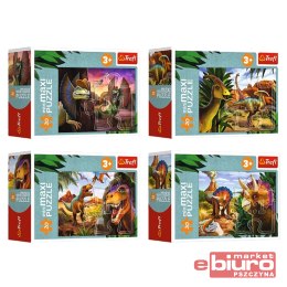 PUZZLE MINIMAXI POZNAJ ŚWIAT DINOZAURÓW TREFL