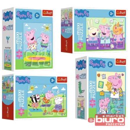 PUZZLE MINIMAXI BEZTROSKI DZIEŃ PEPPY 56033 TREFL