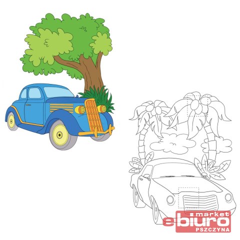 SAMOCHODY Z NAKLEJKAMI MD