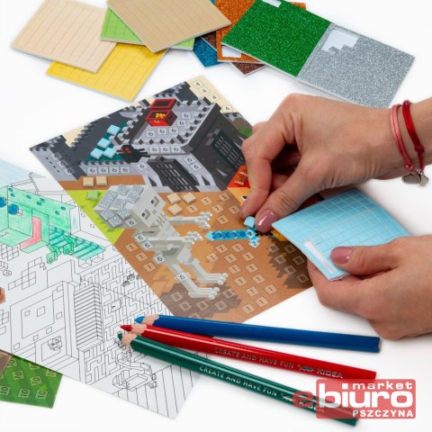 MOZAIKA I KOLOROWANKA PIXEL KIDEA