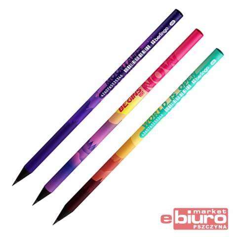 OŁÓWEK Z CZARNEGO DREWNA HB SCENIC MIX KOL BERLING