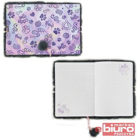 PAMIĘTNIK Z KŁÓDKĄ 3D WŁOCHACZ A5 96K PAW