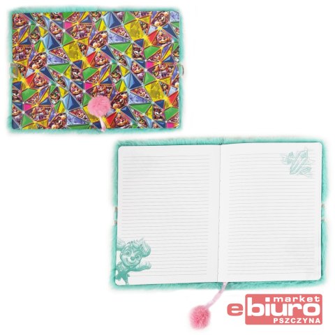 PAMIĘTNIK Z KŁÓDKĄ 3D WŁOCHACZ A5 96K PSI PATRO 50