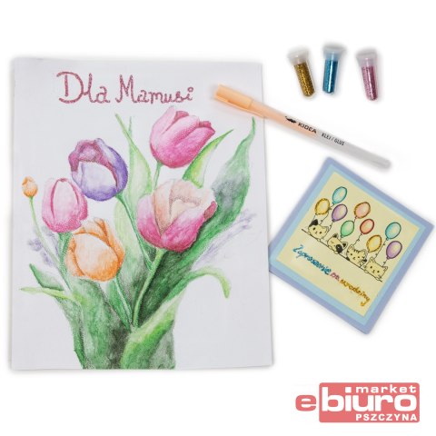 PRECYZYJNY KLEJ W CIENKOPISIE+5 BROKATÓW KIDEA