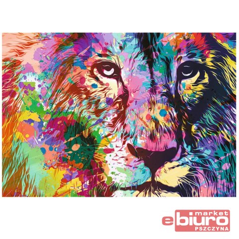 PUZZLE 1000 KOLOROWY LEW 10707 TREFL