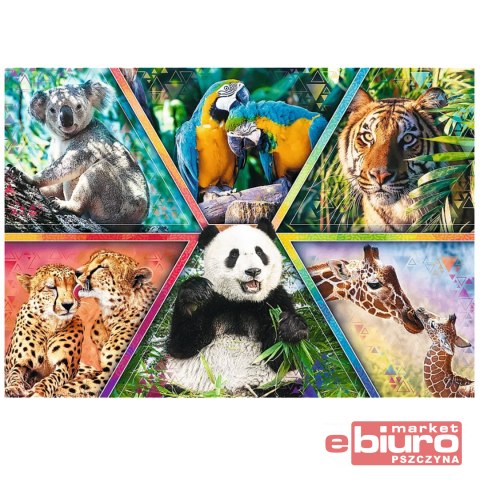 PUZZLE 1000 KRÓLESTWO ZWIERZĄT 10672 TREFL