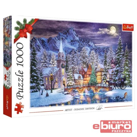 PUZZLE 1000 ŚWIĄTECZNA ATMOSFERA 10629 TREFL