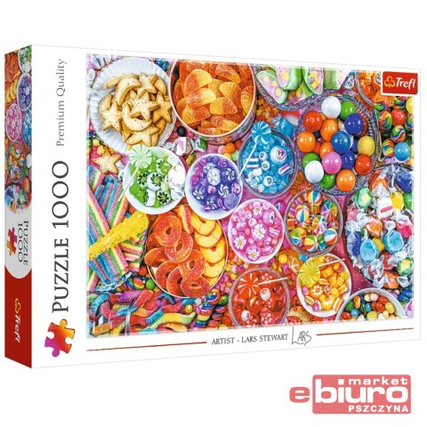PUZZLE 1000 WYŚMIENITE SŁODKOŚCI 10713 TREFL