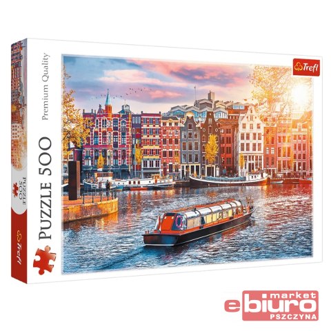 PUZZLE 500 AMSTERDAM HOLANDIA TREFL