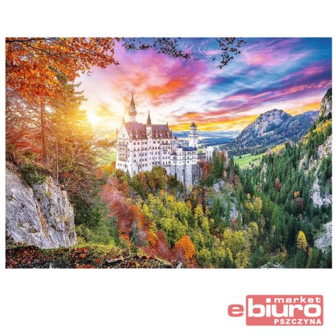 PUZZLE 500 WIDOK NA ZAMEK NEUSCHWANSTEIN NIEMCY