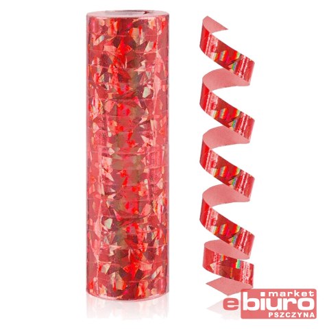 SERPENTYNA HOLOGRAFICZNA CZERWONA 4M GODAN