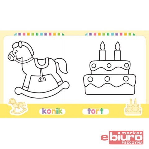 W DOMU KOLOROWANKA MALUCHA