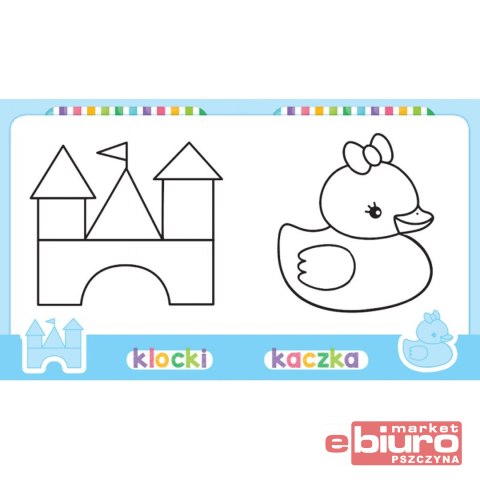 ZABAWKI.KOLOROWANKA MALUCHA