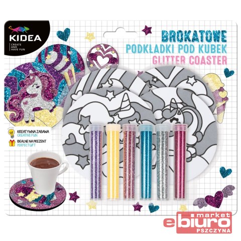 ZESTAW KREATYWNY BROKAT PODKŁADKI BAJKOWY ŚW KIDEA