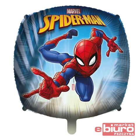 BALON FOLIOWY SQR SPIDER-MAN MARVEL 46CM