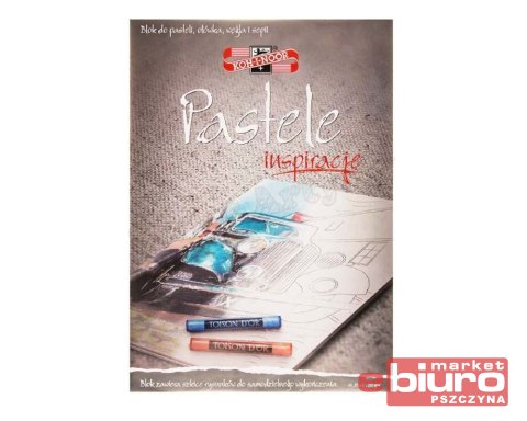 BLOK INSPIRACJE 1 PASTELE A4 20 KARTEK 220G