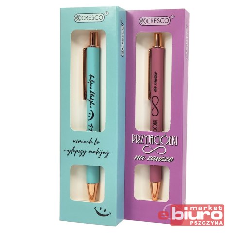 DŁUGOPIS MOTTO-ONA W ETUI CRESCO