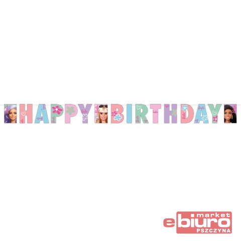 GIRLANDA BARBIE SWEET LIFE 180X15CM GODAN