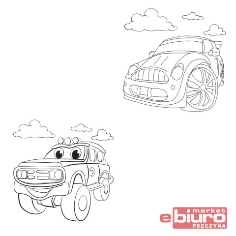 KOLOROWANKA MD KOLOROWE POJAZDY