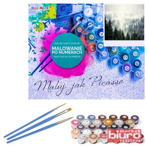 MALOWANIE PO NR. LAS ZA MGŁĄ NORIMPEX