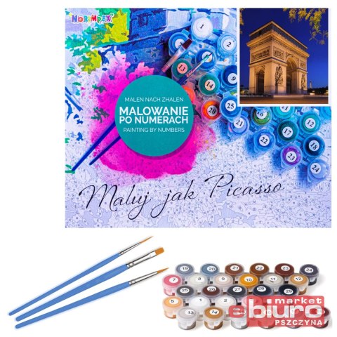 MALOWANIE PO NR. PARYŻ ŁUK TRIUMFALNY NORIMPEX