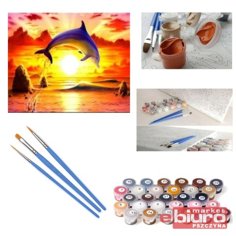 MALOWANIE PO NR. SKACZĄCY DELFIN NORIMPEX