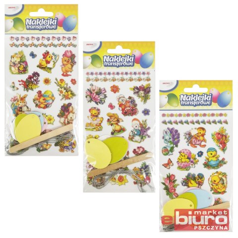 NAKLEJKI TRANSFEROWE WIELKANOCNE CLE13 BREWIS