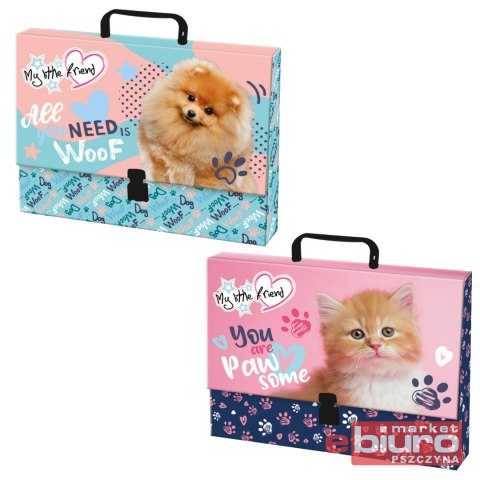 TECZKA Z RĄCZKĄ A4 MY LITTLE FRIEND ST.MAJEWSKI