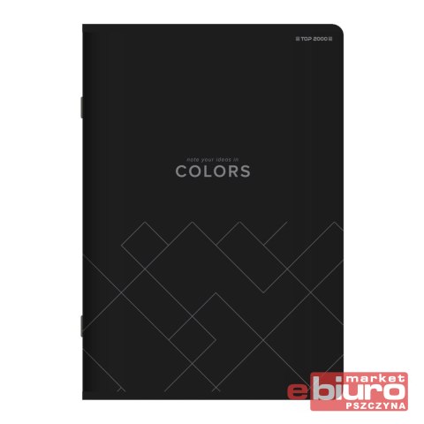ZESZYT TOP COLORS A6 48K 70G KRATKA MIX