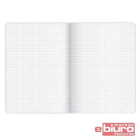 ZESZYT TOP COLORS A6 48K 70G KRATKA MIX