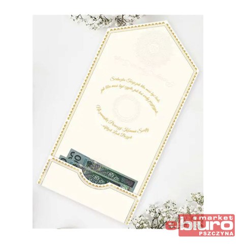 KARNET A5 KOMUNIA KOPERTA IHS HENRY