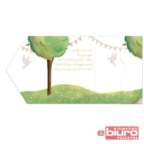 KARNET A5 KOMUNIA KOPERTA KOŚCIÓŁ HENRY